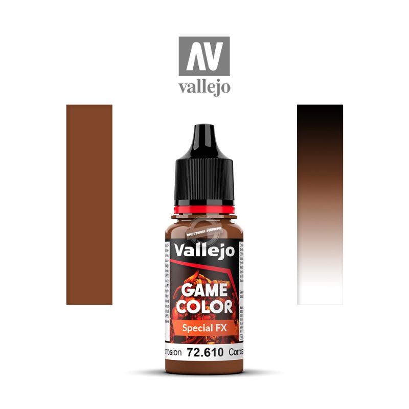 Acrylicos Vallejo: Game Color FX-Spezialeffekts – Galvanic Corrosion – 18 ml (VA72610)