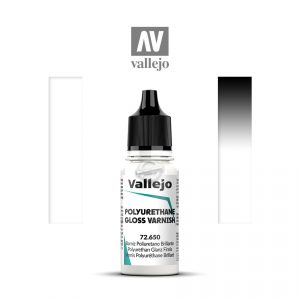 Acrylicos Vallejo: Game Color Auxiliary – Polyurethane Gloss Varnish – 18 ml (VA72650)