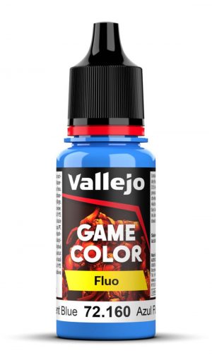 Acrylicos Vallejo: Game Color – Fluorescent Blue – 18 ml (72160)
