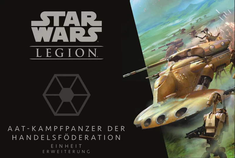 Atomic Mass Games: Star Wars Legion – Separatistenallianz - AAT-Kampfpanzer der Handelsföderation Erweiterung (Deutsch) (FFGD4658)
