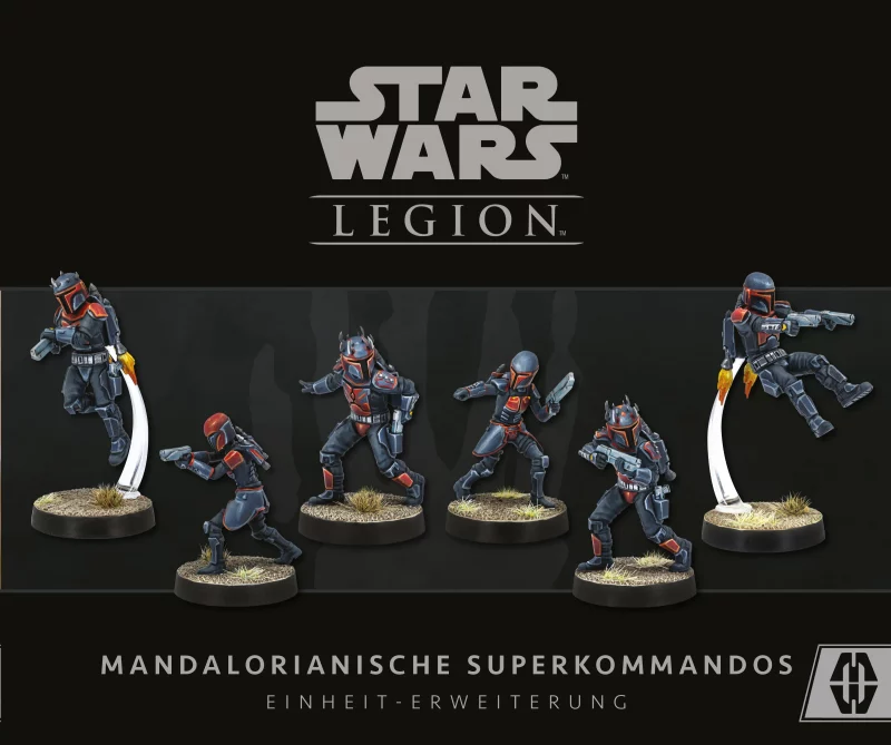 Atomic Mass Games: Star Wars Legion – Söldner - Mandalorianische Superkommandos Erweiterung (Deutsch) (FFGD4688)