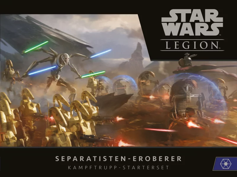 Atomic Mass Games: Star Wars – Legion – Separatistenallianz - Separatisten-Eroberer Armee-Starterset (DE) (FFGD4695)
