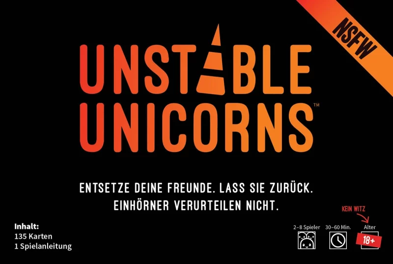 Unstable Game: Unstable Unicorns – NSFW (Deutsch) (TTUD0005)