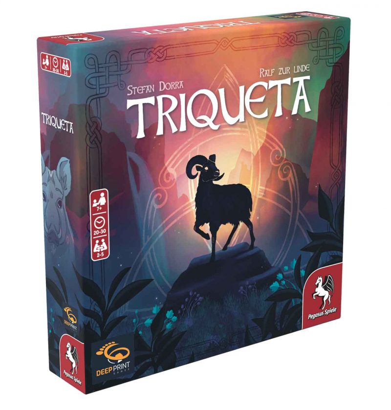Pegasus Spiele & Deep Print Games: Triqueta (Deutsch) (57810G)