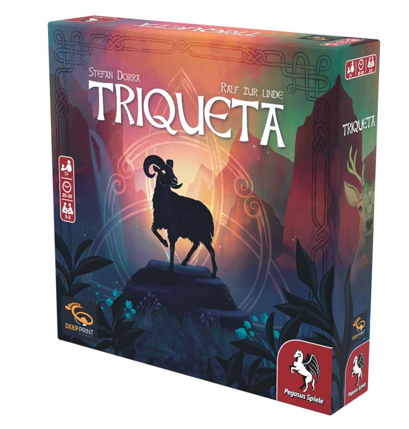 Pegasus Spiele & Deep Print Games: Triqueta (Deutsch) (57810G)