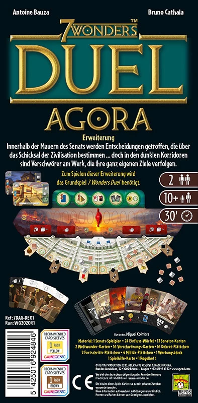 Repos Production: 7 Wonders – Duel – Agora (Deutsch) (RPOD0026)
