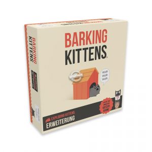 Exploding Kittens: Exploding Kittens – Barking Kittens Erweiterung (Deutsch)