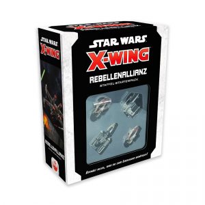 Atomic Mass Games: Star Wars X-Wing 2. Edition – Rebellenallianz – Staffel-Starterpack (Deutsch)