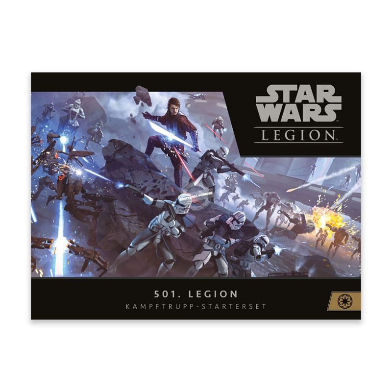 Atomic Mass Games: Star Wars – Legion – Galaktische Republik - 501. Legion - Armee-Starterset (Deutsch)