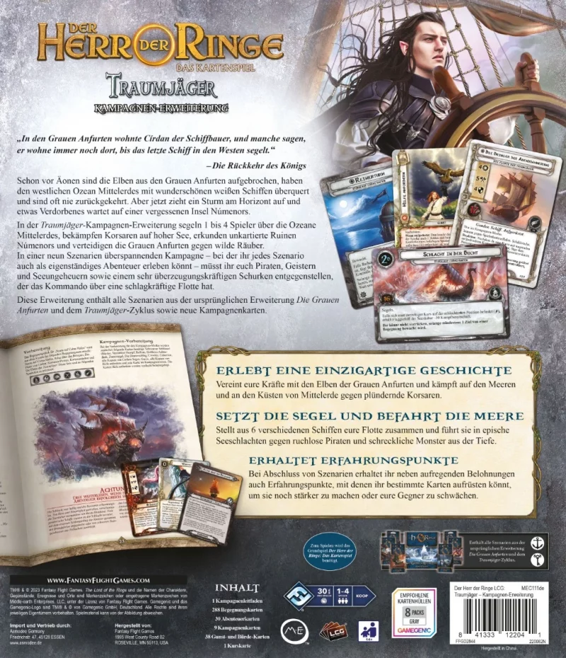 Fantasy Flight Games: Der Herr der Ringe – Das Kartenspiel – Traumjäger Kampagnen-Erweiterung (Deutsch) (FFGD2844)