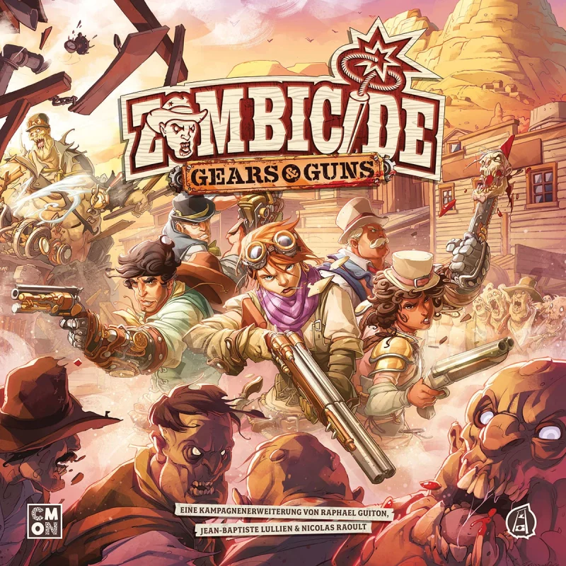 Cool Mini or Not: Zombicide – Undead or Alive – Gears & Guns Erweiterung (Deutsch) (CMND1234)