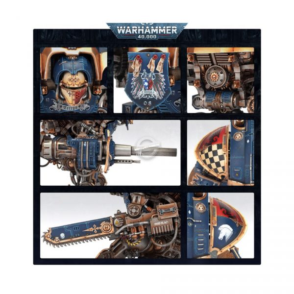 Games Workshop: Warhammer 40000 – Imperial Knights - Knight Questoris (Deutsch)