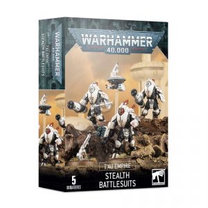 Games Workshop: Warhammer 40000 – T´Au - XV25 Stealth Battlesuits (Deutsch)