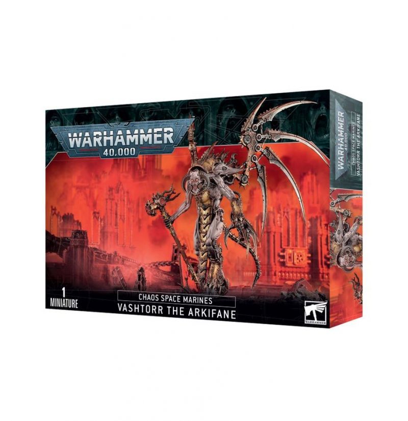 Games Workshop: Warhammer 40000 – Chaos Space Marines – Vashtorr der Arkifane (DE) (43-99)