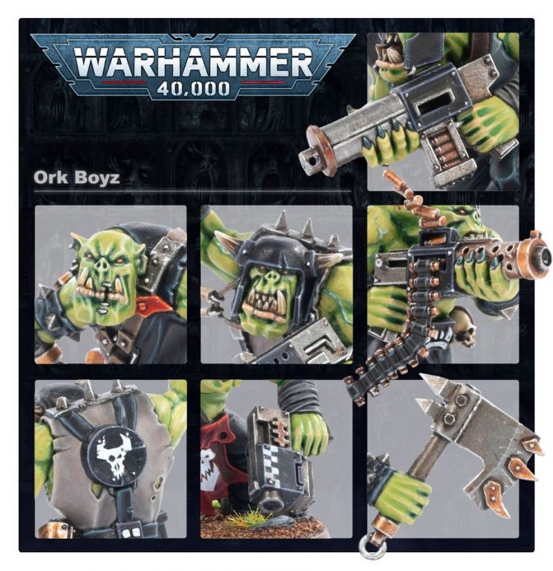 Games Workshop: Warhammer 40000 – Orks – Boyz (Deutsch) (50-10)