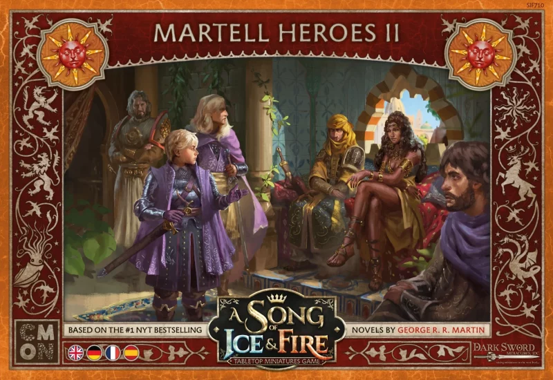 Cool Mini Or Not: A Song of Ice & Fire – Martell Heroes 2 (Helden von Haus Martell 2) (Deutsch) (CMND0270)