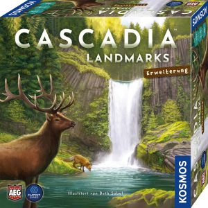 Kosmos Spiele: Cascadia – Landmarks Erweiterung (Deutsch) (FKS6839550)