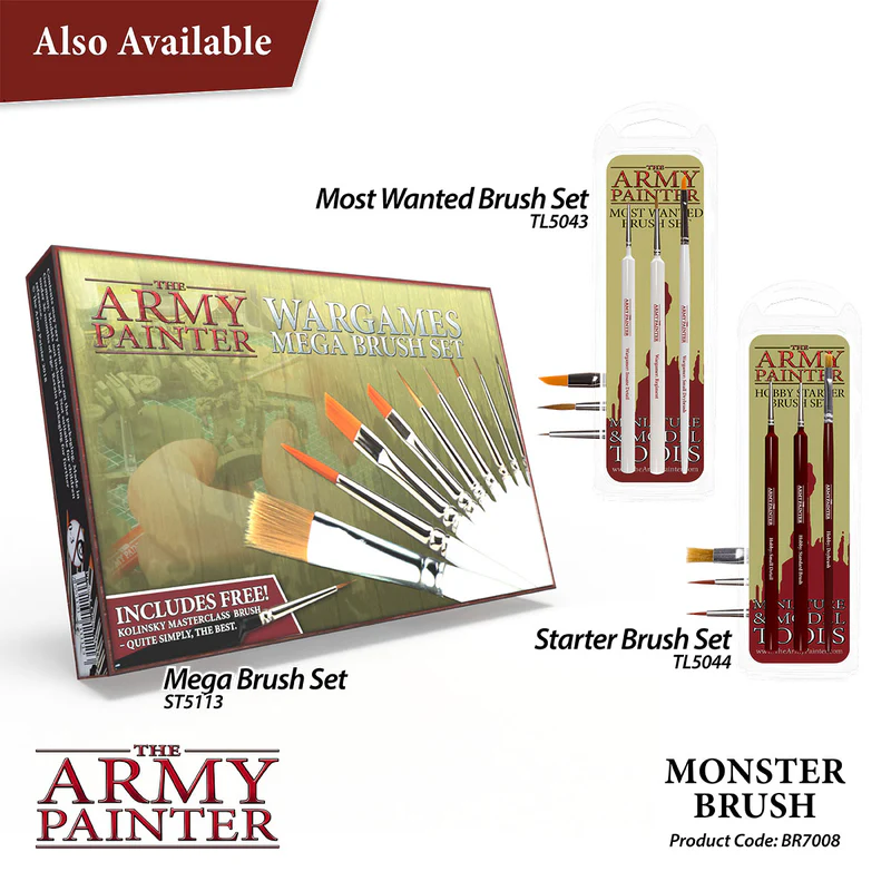The Army Painter: Wargamer Brush – Monster (BR7008P)