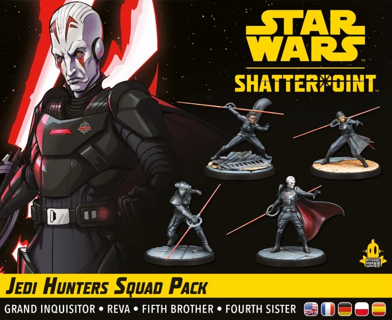 Atomic Mass Games: Star Wars - Shatterpoint - Jedi Hunters Squad Pack Erweiterung (Deutsch) (AMGD1010)