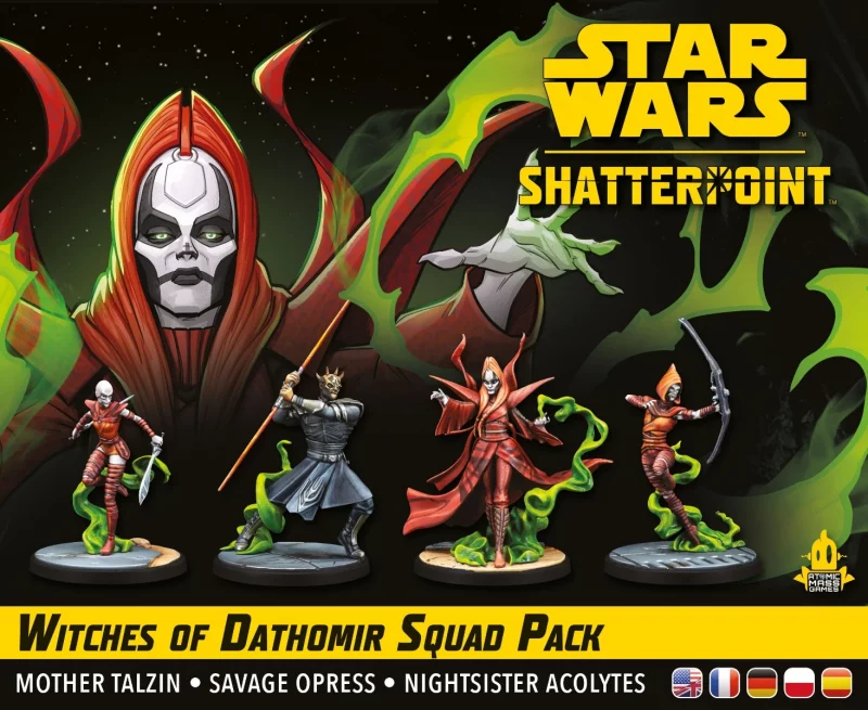 Atomic Mass Games: Star Wars - Shatterpoint - Witches of Dathomir Squad Pack Erweiterung (Deutsch) (AMGD1012)