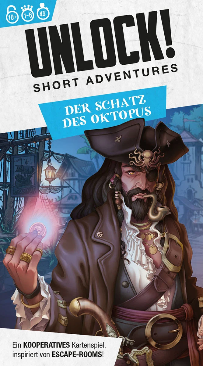 Space Cowboys: Unlock! Short Adventures: Der Schatz des Oktopus (Deutsch) (SCOD0110)