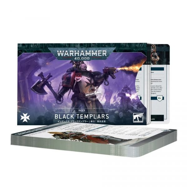 Games Workshop: Warhammer 40000 – Index - Black Templars (Deutsch)