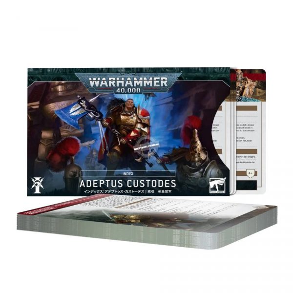 Games Workshop: Warhammer 40000 – Index - Adeptus Custodes (Deutsch)