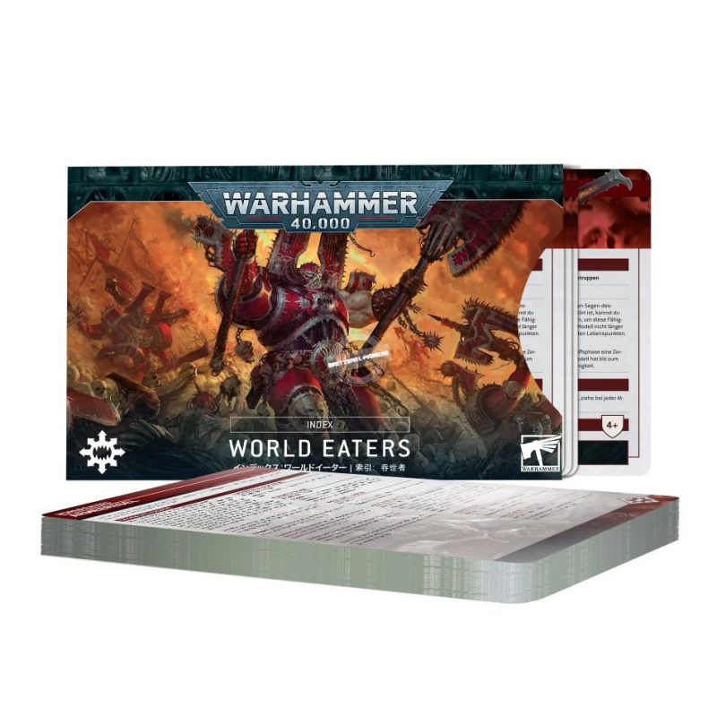Games Workshop: Warhammer 40000 – Index - Chaos World Eaters (Deutsch)