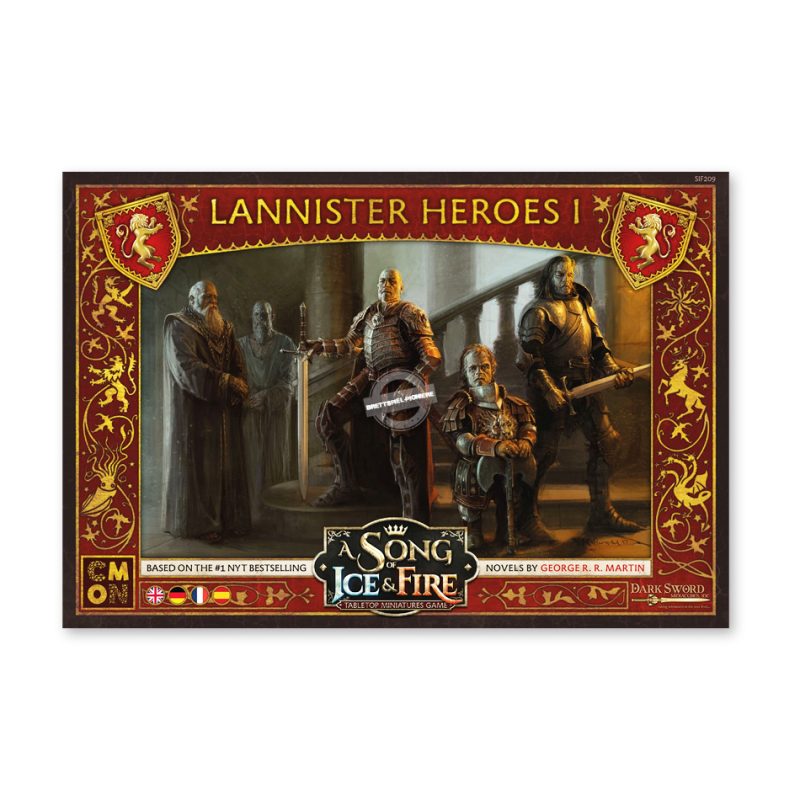 Cool Mini Or Not: A Song of Ice & Fire – Lannister Heroes 1 (Helden von Haus Lennister 1) (Deutsch)