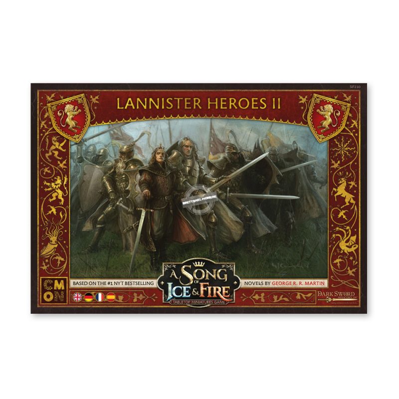 Cool Mini Or Not: A Song of Ice & Fire – Lannister Heroes 2 (Helden von Haus Lennister 2) (Deutsch)