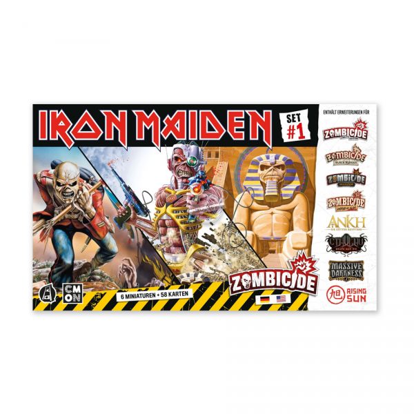Cool Mini or Not: Iron Maiden Character Pack 1 Erweiterung (Deutsch)