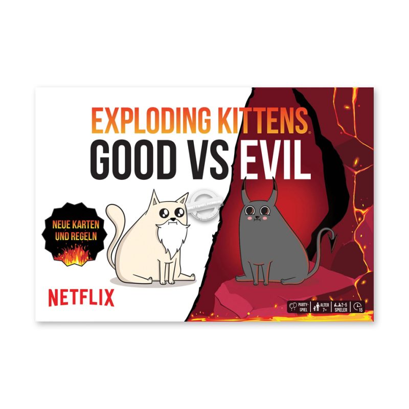Exploding Kittens: Exploding Kittens - Good vs. Evil (Deutsch)