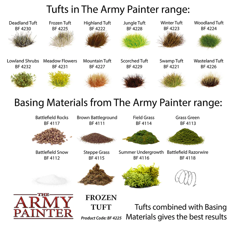 The Army Painter: Basing – Frozen Tuft (BF4225P)