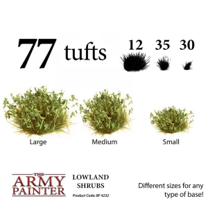 The Army Painter: Basing – Lowland Shrubs Tuft (BF4232P)