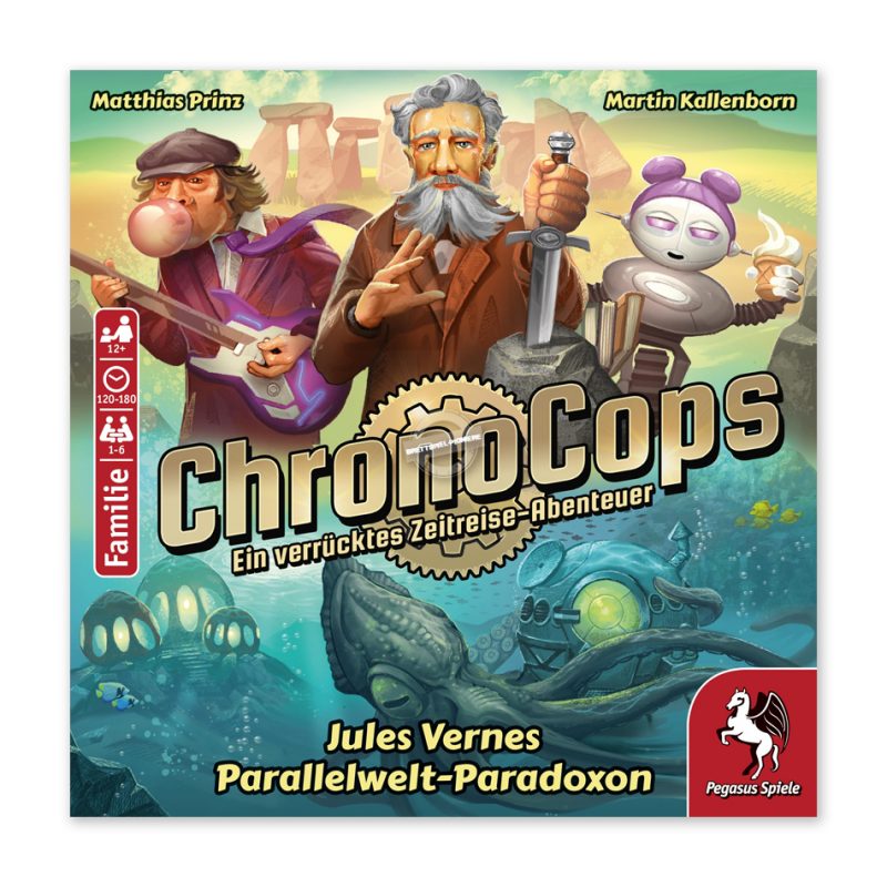 Pegasus Spiele: ChronoCops – Jules Vernes Parallelwelt-Paradoxon (Deutsch)