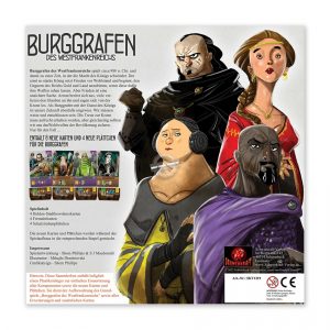 Schwerkraft-Verlag: Burggrafen des Westfrankenreichs - Sammlerbox Erweiterung (Deutsch)