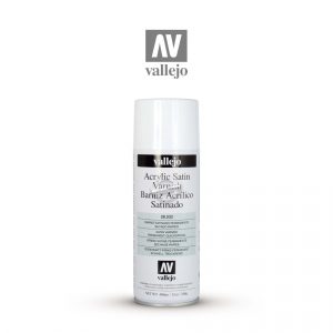 Vallejo: Premium Varnish Spray Satin - Satinlack 400ml