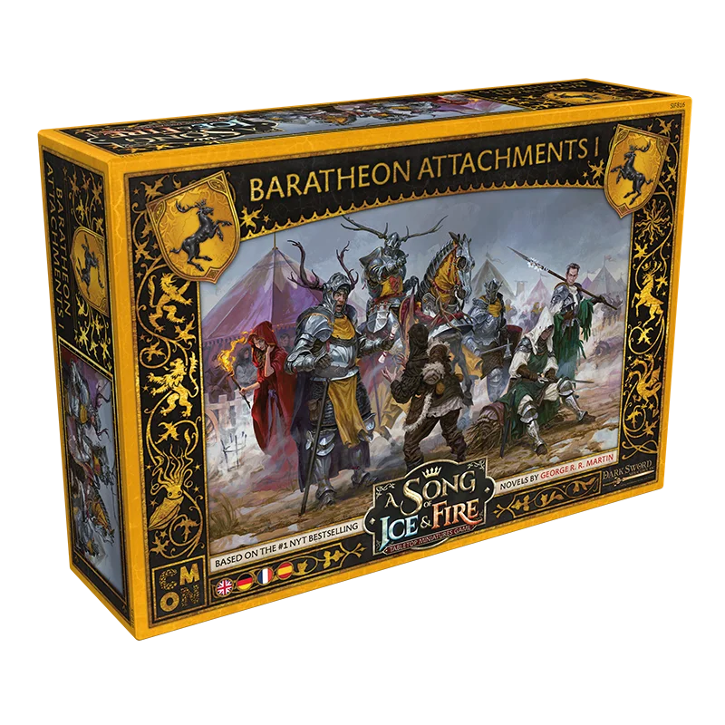Cool Mini Or Not: A Song of Ice & Fire – Baratheon Attachments 1 (Deutsch) (CMND0136)