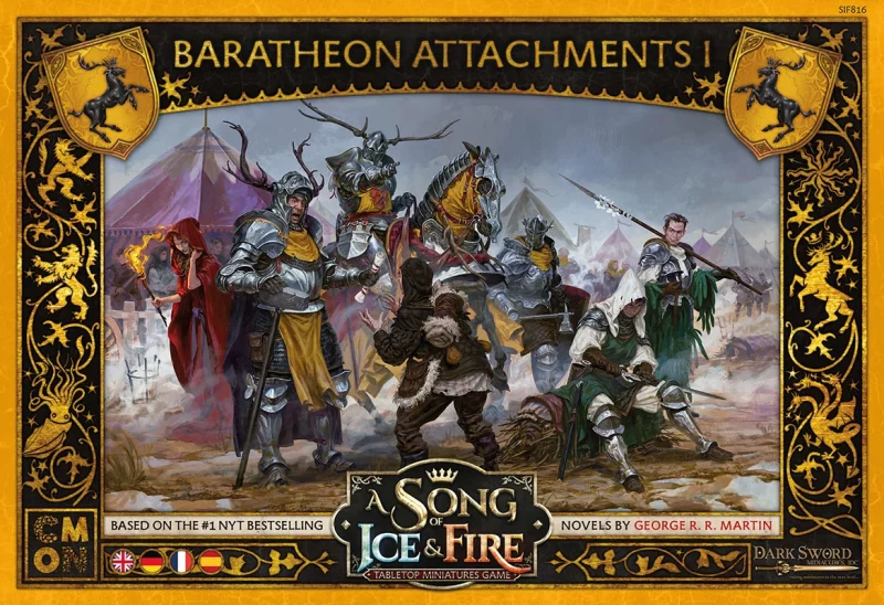Cool Mini Or Not: A Song of Ice & Fire – Baratheon Attachments 1 (Deutsch) (CMND0136)
