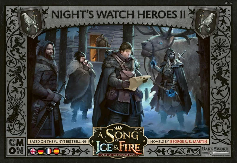 Cool Mini Or Not: A Song of Ice & Fire – Night's Watch Heroes 2 (Helden der Nachtwache 2) (Deutsch) (CMND0164)