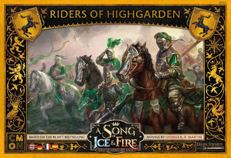 Cool Mini Or Not: A Song of Ice & Fire – Haus Baratheon – Riders of Highgarden (DE) (CMND0185)