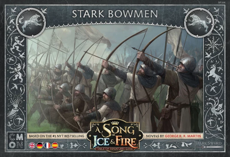 Cool Mini Or Not: A Song of Ice & Fire – Stark Bowmen (Bogenschützen von Haus Stark) (Deutsch) (CMND0194)