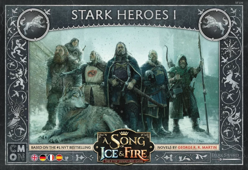 Cool Mini Or Not: A Song of Ice & Fire – Stark Heroes 1 (Helden von Haus Stark 1) (Deutsch) (CMND0197)