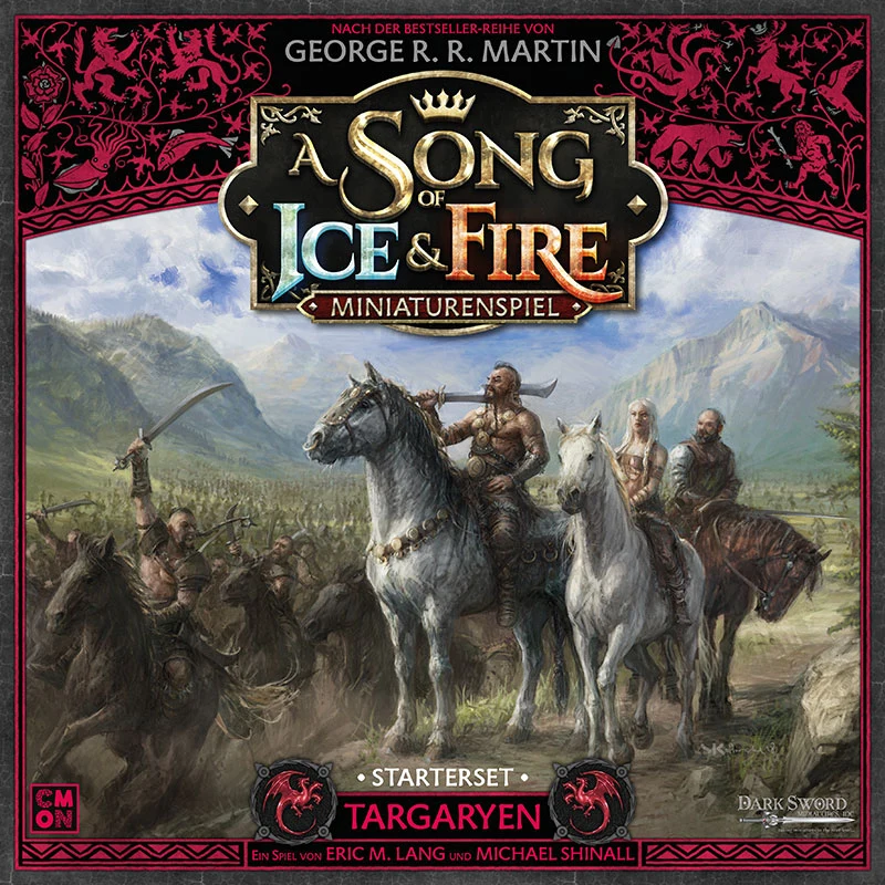 Cool Mini Or Not: A Song of Ice & Fire – Targaryen Starterset (Deutsch) (CMND0123)