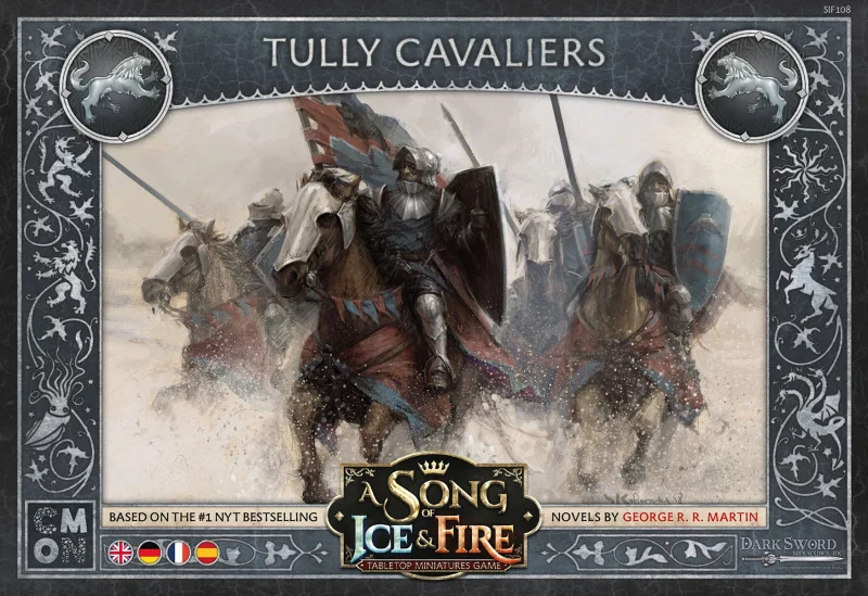 Cool Mini Or Not: A Song of Ice & Fire – Haus Stark Tully Cavaliers (Ritter von Haus Tully) (Deutsch) (CMND0196)