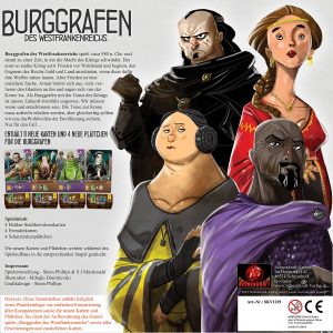 Schwerkraft-Verlag: Burggrafen des Westfrankenreichs – Sammlerbox (DE) (SKV1219)