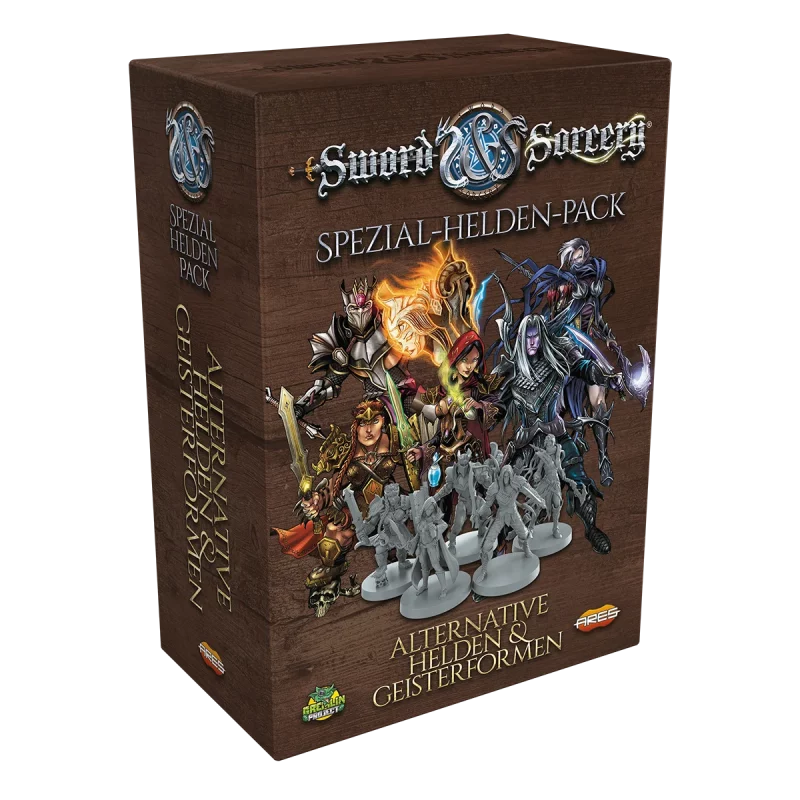 Ares Games: Sword & Sorcery – Die Alten Chroniken – Alternative Helden & Geisterformen Spezial-Helden-Pack Erweiterung (Deutsch)