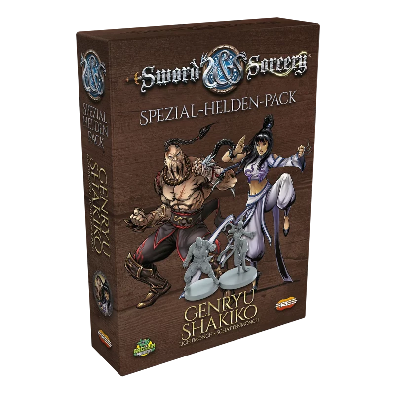 Ares Games: Sword & Sorcery – Die Alten Chroniken – Genryu/Shakiko Spezial-Helden-Pack Erweiterung (Deutsch)