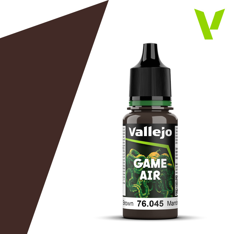 Acrylicos Vallejo: Charred Brown 18ml - Game Air (VA76045)
