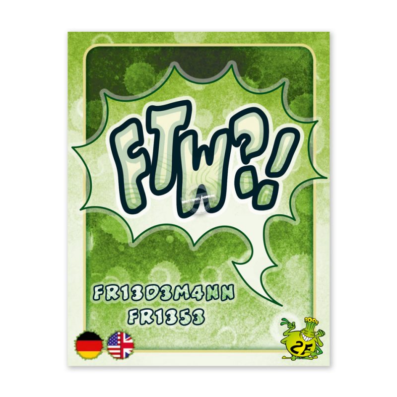 2F Spiele: FTW?! - Das verflixte Kartenspiel (DE) (98-1612)